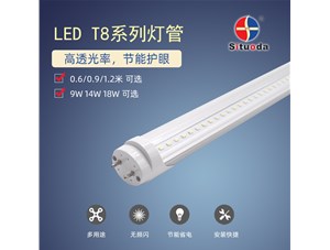 分析LED T8燈管為什么越來越受市場歡迎！